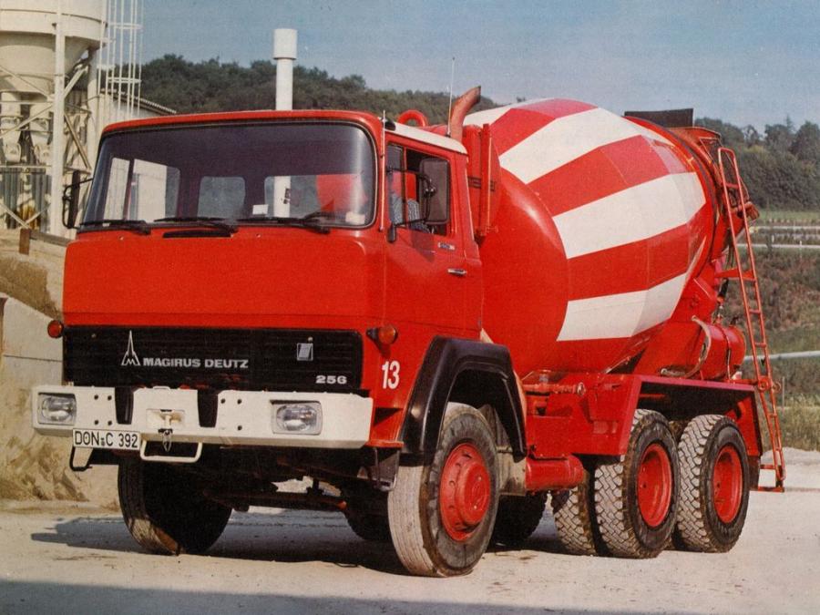  Magirus-Deutz 256 D 26 FB Betonmischer Stetter 1974 года  (фото 1 из 3)
